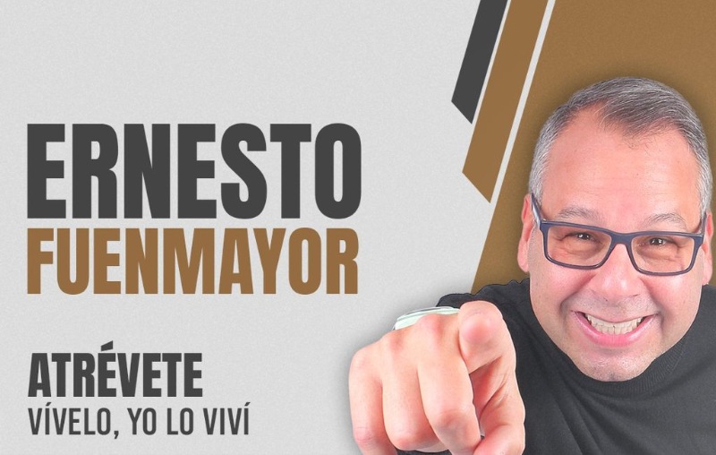 Ernesto Fuenmayor regresa con su conferencia "Atrévete, vívelo, yo lo viví"