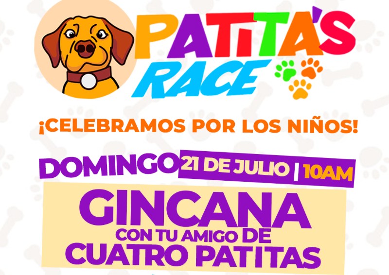 Patita’s Race celebra a los niños y mascotas el Día del Niño