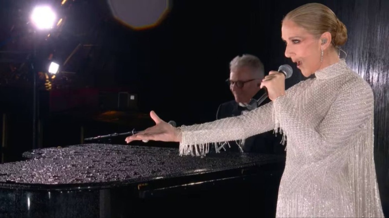 Celine Dion deslumbró en la ceremonia Inaugural de Paris 2024