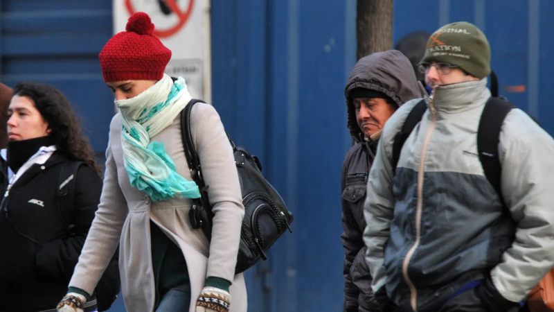 Alerta en Argentina por inminente ola de frío
