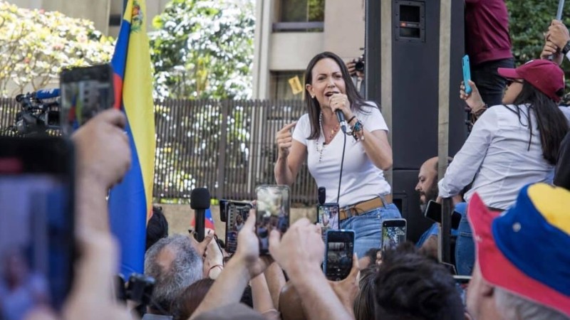 María Corina y los detalles de la “Gran Protesta por la Verdad”+VIDEO