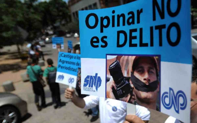 SNTP rechaza campaña de odio contra periodistas que cubren protestas en Venezuela