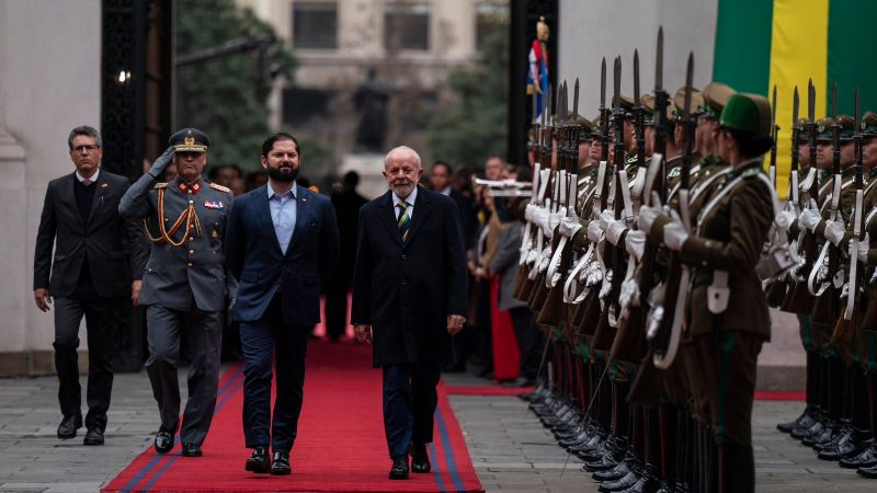 Lula y Boric reúnen en Chile para abordar la crisis en Venezuela