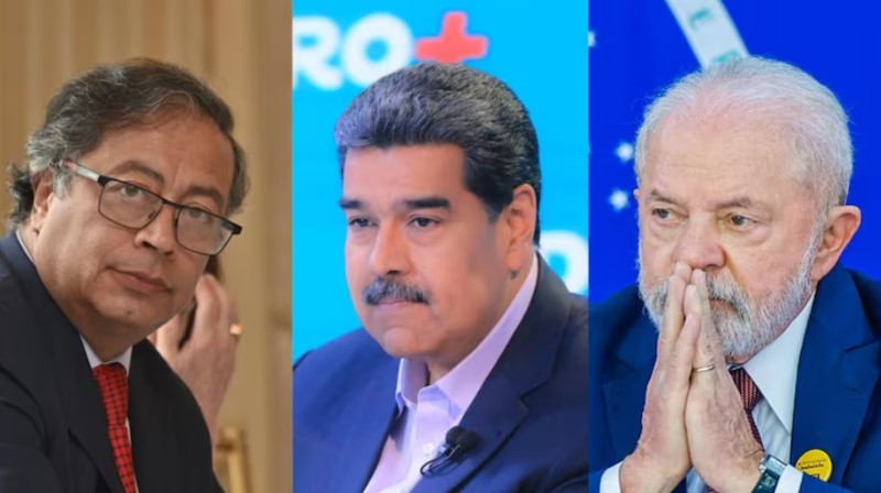 México, Brasil y Colombia exigen a Maduro divulgar actas electorales