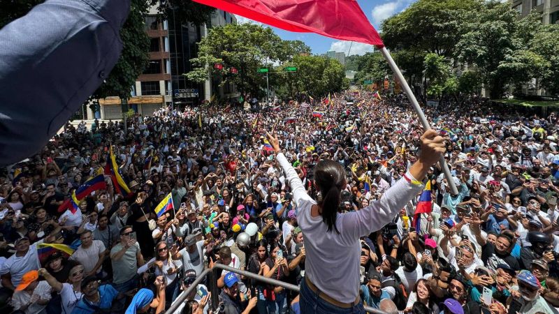 María Corina Machado emitirá pronunciamiento este #6Ago