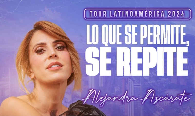 Alejandra Azcarate presentará su Stand Up en el Teatro Santa Rosa de Lima