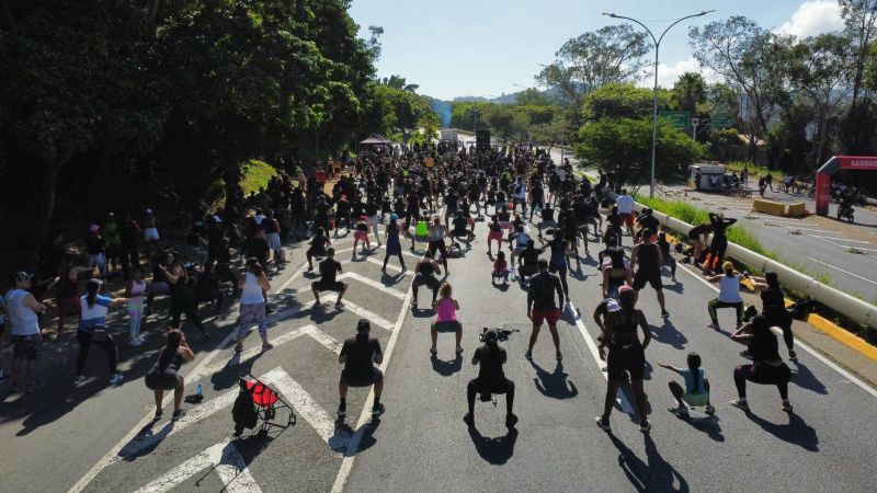 Gran tabata gratuito de Rock and Rolls Fit en Parque Miranda este 5OCT