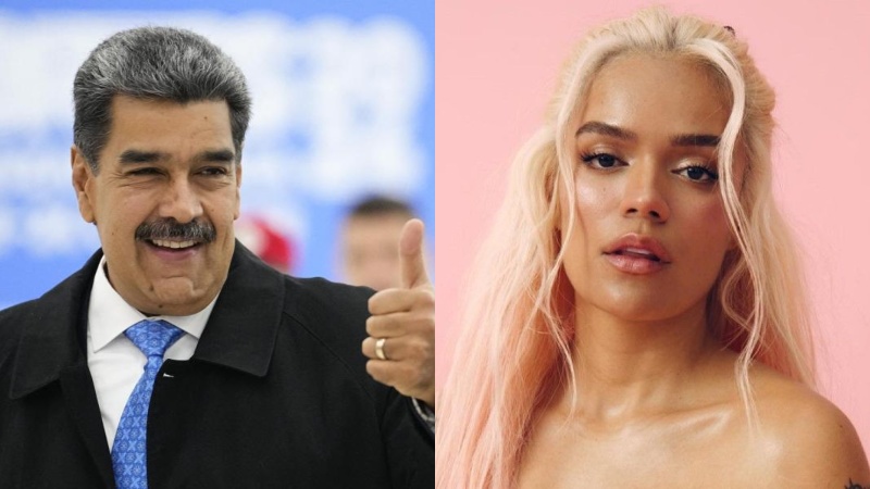 Maduro pide "vacunar" a los niños contra canción "+57" de Karol G