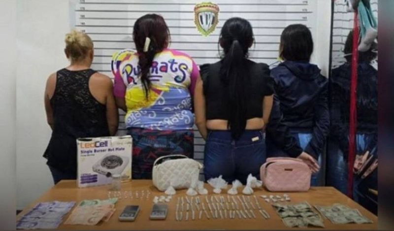 Cuatro detenidas en Caracas por vender drogas: usaban a niños