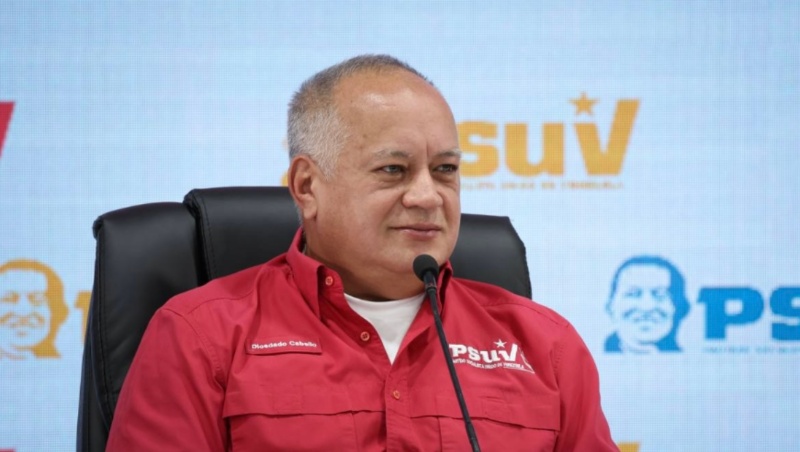 Diosdado Cabello informa la captura de ciudadano estadounidense en Zulia