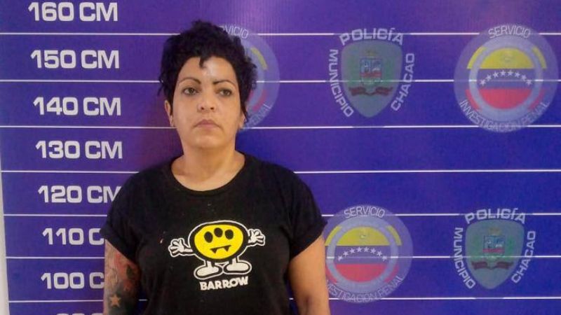 Detienen a mujer que hurtaba espejos retrovisores en Chacao