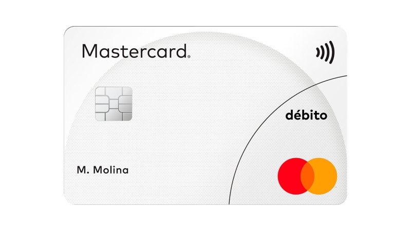 Tarjeta Contactless MasterCard.