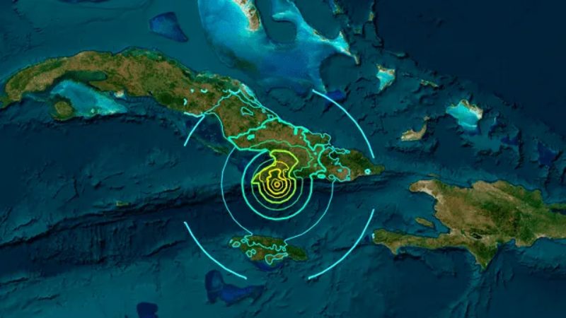 Sismo de 6,7 grados sacude provincias orientales de Cuba