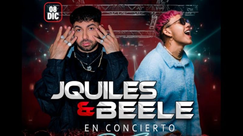 Los nuevos detalles del concierto de JQuiles y Beéle en Caracas