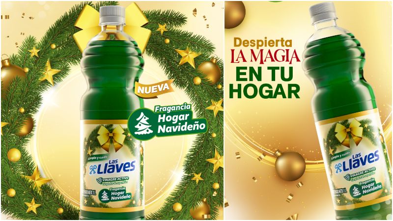 Las Llaves lanza el nuevo aroma Hogar Navideño