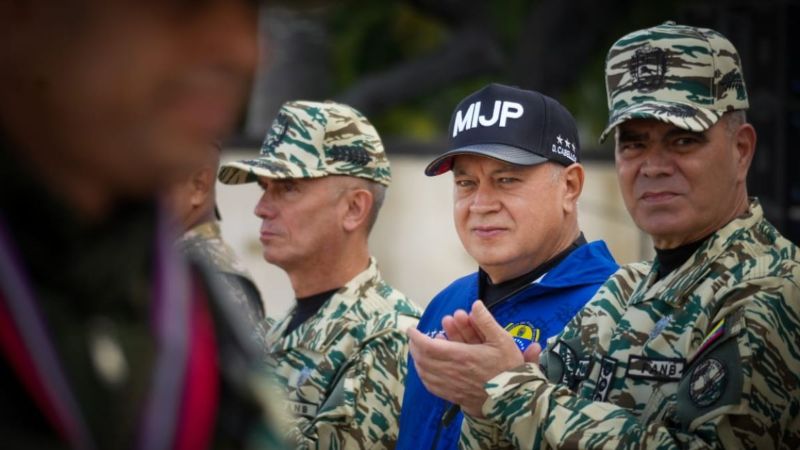 Diosdado Cabello asegura que Venezuela está "bajo asedio"