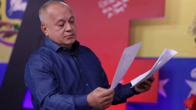 Diosdado Cabello: "María Corina mandó a Rawayana a enviar mensajes políticos"