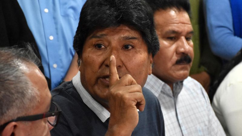 Fiscalía de Bolivia pide captura de Evo Morales por trata de personas