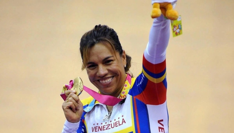 La ciclista Daniela Larreal falleció a causas de un accidente cerebrovascular