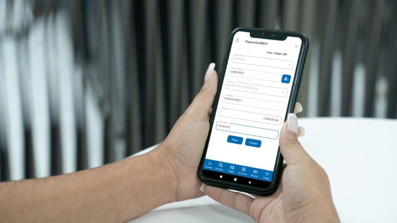 Cómo hacer en dos pasos el pago móvil del BDV
