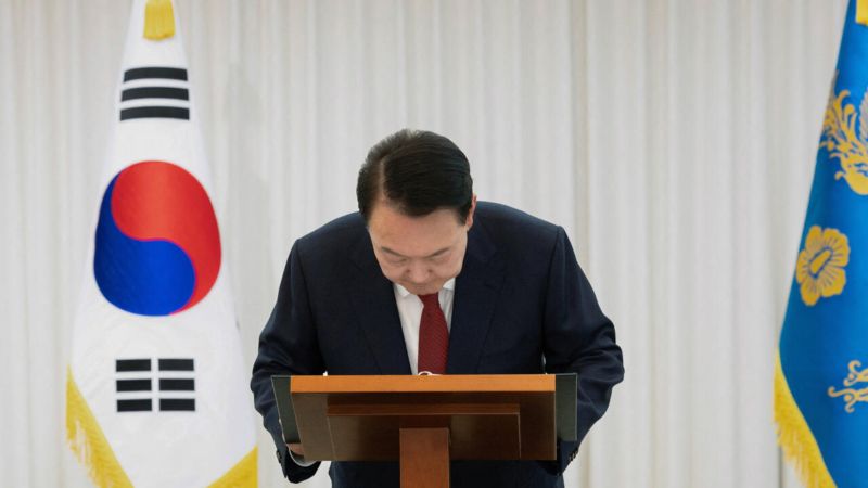 Destituyen al presidente de Corea del Sur tras activar Ley Marcial