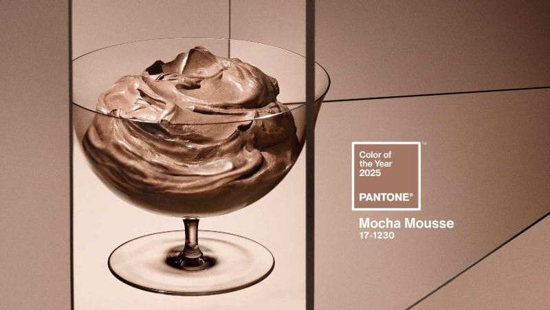 "Mocha Mousse" el color del año 2025 elegido por Pantone