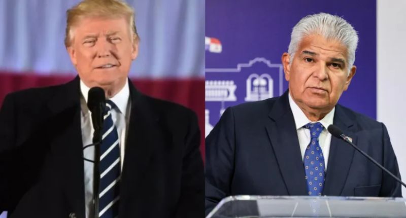 Trump amenaza con retomar el control del Canal de Panamá
