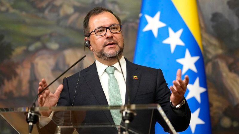Canciller venezolano responde a Argentina: "No tiene moral"