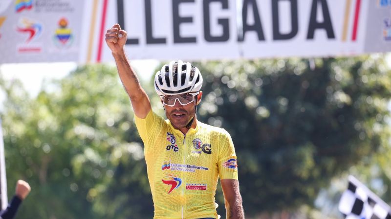 El venezolano Eduin Becerra, campeón de la 60ª Vuelta al Táchira