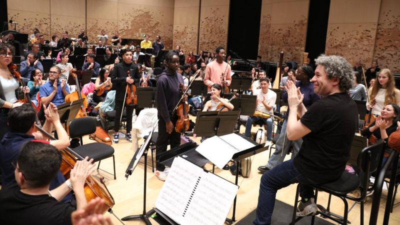 Los 50 años de El Sistema celebrados bajo la batuta de Dudamel