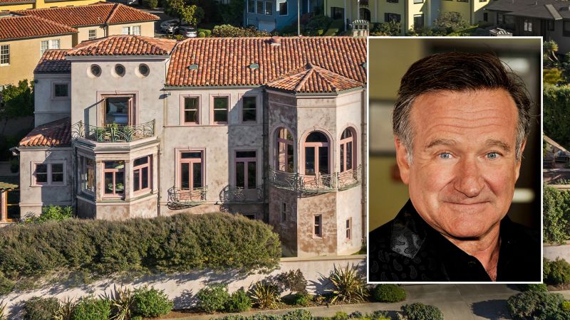 Espectacular mansión de Robin Williams fue vendida por $18 millones