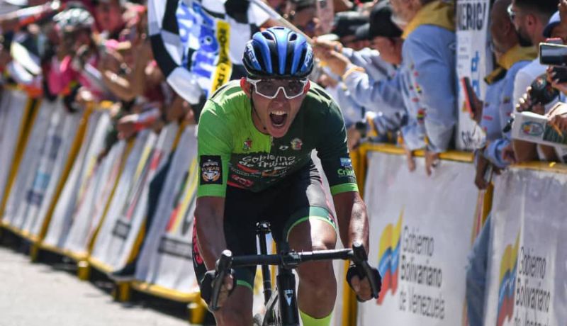 El venezolano Jhonny Araujo gana primera etapa de Vuelta al Táchira