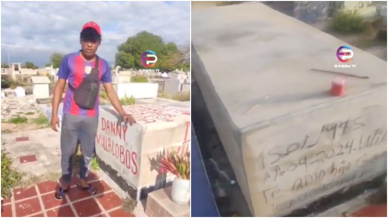 Así tapan unos muertos con otros en cementerio de Zulia +VIDEO