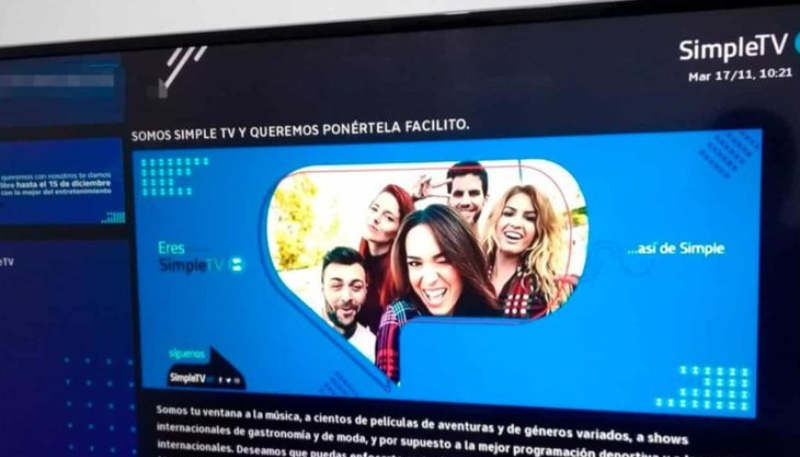 SimpleTV ajustó las nuevas tarifas para enero 2025