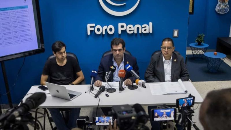 Foro Penal denuncia 75 presos políticos en lo que va de enero