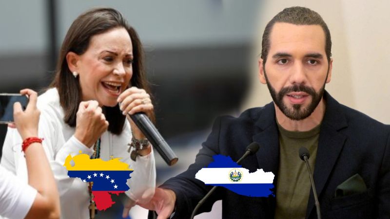María Corina Machado reveló conversaciones con Nayib Bukele