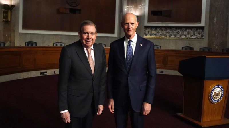 Rick Scott da nuevos detalles de su apoyo a Edmundo González