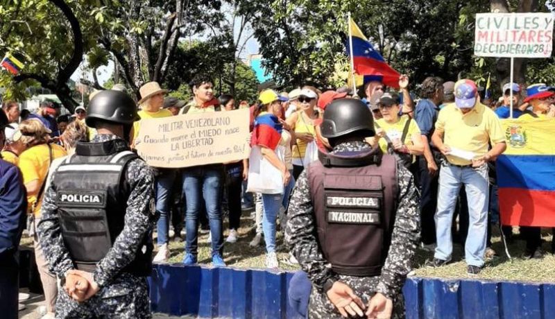 Venezolanos alzan sus voces en las calles este 9E