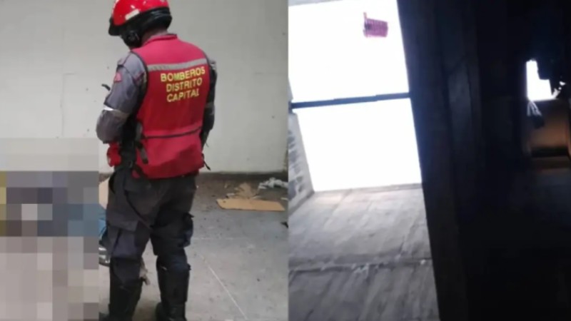 Dormía en los ductos del Metro de Caracas y murió tras caer al vacío