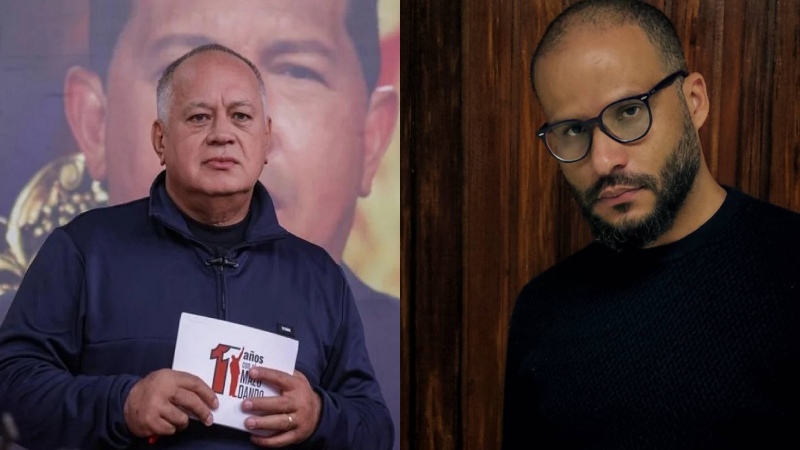 Diosdado Cabello confirmó detención del periodista Rory Branker