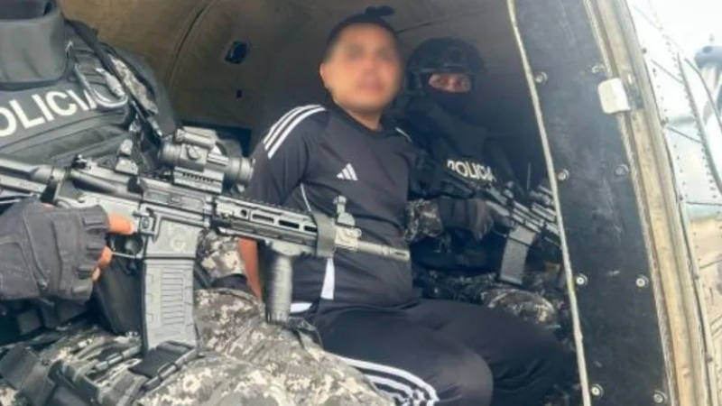 Detenido en Ecuador un venezolano por liderar banda de sicariato