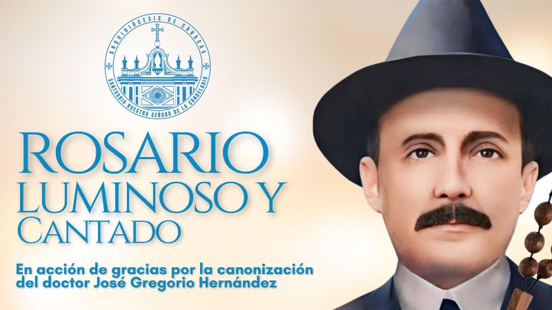 Honor a “San José Gregorio Hernández” en el Santuario Nuestra Señora de La Candelaria