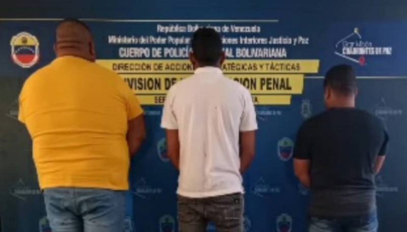 Tres PNB fueron detenidos por extorsionar a turistas en Barinas