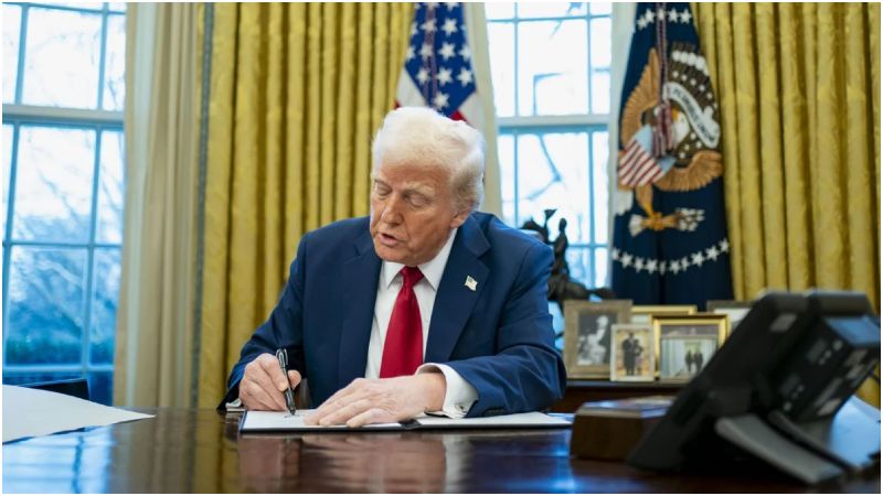 Trump: "Veré qué podemos hacer para enderezar la situación en Venezuela"
