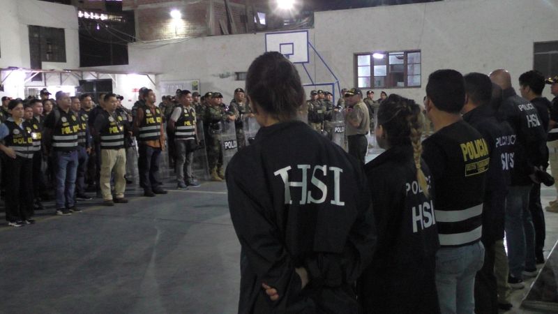 20 miembros del Tren de Aragua detenidos en Perú tras operativo con EEUU