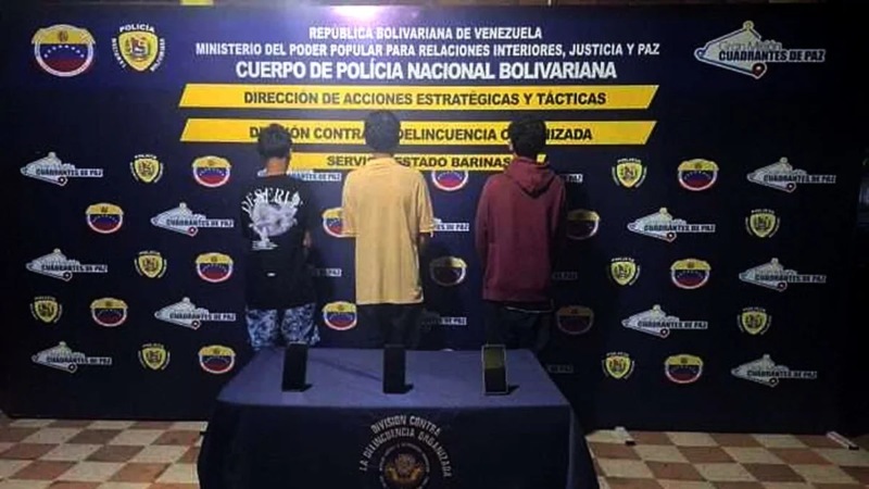 Tres adolescentes detenidos por responsabilidad en casos de intoxicación en Barinas