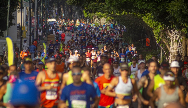 Maratón CAF: Las vías que estarán cerradas en Caracas este 16FEB