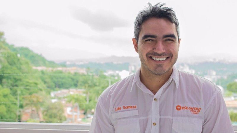Denuncian detención del dirigente Luis Somaza de Voluntad Popular