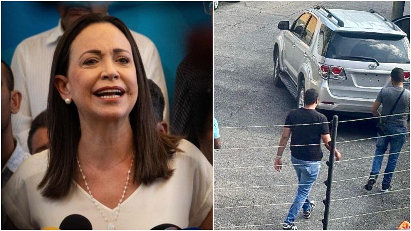 María Corina denunció que hombres desconocidos intentaron ingresar a su casa
