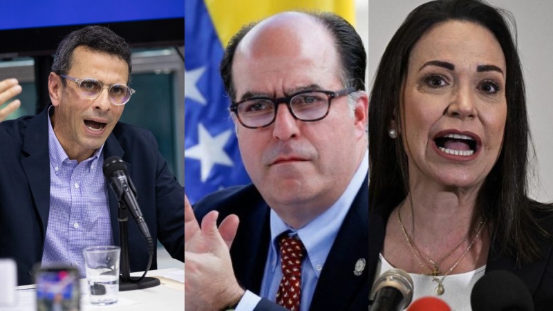 Julio Borges aseguró que Capriles "siente celos" de María Corina Machado